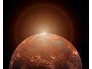 Artist's concept of a distant red planet orbiting its Sun Poster Print (15 x 12) Artist's concept of a distant red planet orbiting its Sun Poster Print (15 x 12)