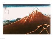 Fuji above the Lightning Poster Print by Katsushika Hokusai (24 x 18) Fuji above the Lightning Poster Print by Katsushika Hokusai (24 x 18)