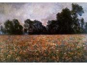 Field of Wild Poppies Poster Print by Claude Monet (20 x 28) Field of Wild Poppies Poster Print by Claude Monet (20 x 28)