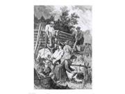 Posterazzi BALXJF108990LARGE Building The Log-Cabin Poster Print - 24 x 36 in. - Large Posterazzi BALXJF108990LARGE Building The Log-Cabin Poster Print - 24 x 36 in. - Large