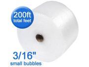 3 16 Small Bubble Wrap 200ft x 12 Wide 1 ROLL Ships today!