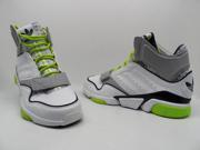 Adidas Men s Mega Torsion XTH Cross Training Shoe White Gray Slime Size 12 New!