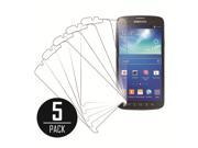 Clear Screen Protector Cover Samsung Galaxy S4 Active 5 Pack