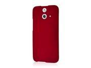 HTC One E8 Case MPERO SNAPZ Series Rubberized Case for HTC One E8 Burgundy