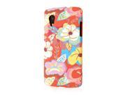 Signature Series Fashion Case Google Nexus 5 Vintage Pink Flower Pop!