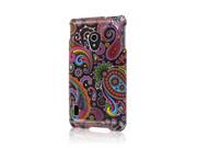 MPERO SNAPZ Series Glossy Case for Lucid 2 VS870 Black Paisley