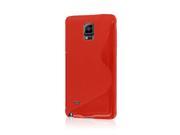 FLEX S Protective Case Samsung Galaxy Note 4 Red