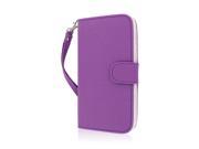 FLEX FLIP Wallet Case Samsung Galaxy Mega 5.8 Purple