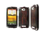 One VX Case EMPIRE Full Coverage Rustic Wood Brown Case for HTC One VX
