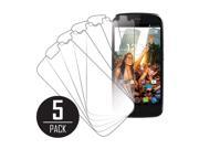 Clear Screen Protector Cover BLU Life Play 5 Pack