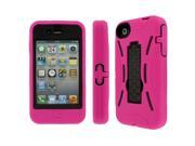 IMPACT XL Kickstand Case Apple iPhone 4 4s Hot Pink