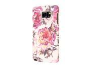Samsung Galaxy Note 5 Case Pink Faded Flowers Signature Series Slim Fit Case