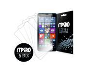 Clear Screen Protector Cover Microsoft Lumia 640 XL 5 Pack