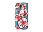 Signature Series Fashion Case Samsung Galaxy S4 Bold Teal Floral