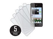 Matte Screen Protector Cover Huawei Ascend Plus H881C 5 Pack