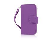 FLEX FLIP Wallet Case HTC One SV Purple