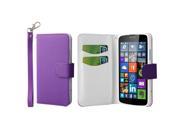 FLEX FLIP Wallet Case Microsoft Lumia 640 Purple