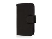 FLEX FLIP Wallet Case Alcatel ONETOUCH Evolve 2 Black