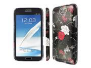 Samsung Galaxy Note 2 Case EMPIRE Slim Fit Two Buds Flower Back Case for Samsung Galaxy Note 2 II