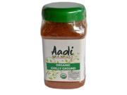 Aadi Organics All Organic Indian Chili Powder 6oz 170g per Wide Mouthed Bottle