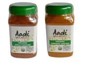 Aadi Organics All Organics Bundle Indian Turmeric and Chili Powder 6oz 170g Each