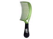 J D Beauty The Wet Detangling Hair Comb Metallic Green 2.1 Ounce