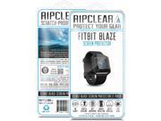 Ripclear Fitbit Blaze Smartwatch Screen Protector Kit - Scratch-Resistant, All-Weather Protection, Crystal Clear - 2-Pack