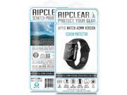 Ripclear Apple Watch 42mm Smartwatch Screen Protector Kit - Scratch-Resistant, All-Weather Protection, Crystal Clear - 2-Pack