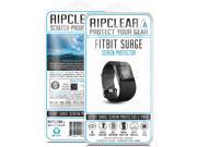 Ripclear Fitbit Surge Smartwatch Screen Protector Kit - Scratch-Resistant, All-Weather Protection, Crystal Clear - 2-Pack