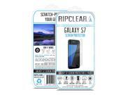 Ripclear Samsung Galaxy S7 Smartphone Screen Protector Kit - Scratch-Resistant, All-Weather Protection, Crystal Clear - 2-Pack