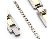 316L Stainless Steel Bracelet Gold Plated