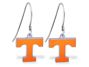 MsPiercing Sterling Silver Earringwith offical licensed NCAA charm University of Tennessee Volunteers