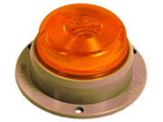 2.5 Surface Mount Flange Amber LED Marker Truck Light