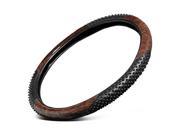 20 Non Slip Steering Wheel Cover with Woodgrain and Massage Grips