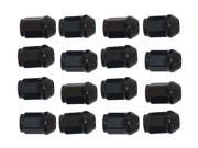 16 Pack of Black Lug Nuts 12MM Metric for Yamaha Golf Carts