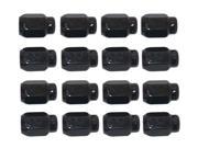 16 Pack of Black Lug Nuts 1 2 20 Size Club Car EZGO Golf Carts