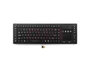 RF Waterproof Silicone Keyboards with Touchpad