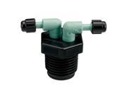 Orbit 2 Port Drip Manifold for 1 4 Micro Dripper Tubing Watering Tube 69035