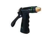 Orbit Adjustable Pistol Grip Spray Nozzle w Brass Head Water Nozzles 91635
