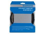 Shimano MTB SUS gear cable set black housing