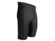 Pace Sportswear Gold 8 Panel Short Blk 2XL Stretch Pad