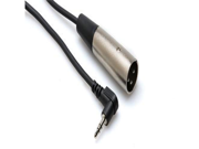 Hosa Technology Microphone Cable Right angle 3.5 mm TRS to XLR3M 10 ft