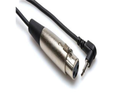 Hosa Technology Microphone Cable XLR3F to Right angle 3.5 mm TRS 5 ft
