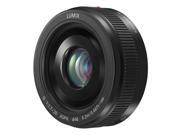 Panasonic LUMIX G 20mm f 1.7 II Lens Black