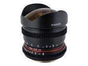 Rokinon 8mm T 3.8 Fisheye Cine Lens for Canon
