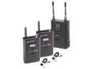 Azden 330ULT Dual Channel UHF Twin Bodypack System