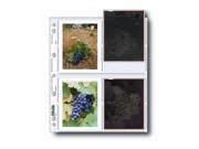 Print File Archival Negative Pages Holds Eight 4 x 5 Polaroid Prints or Four 4