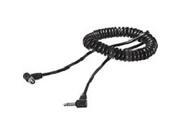 PocketWizard Nikon PC Screw Lock to Miniphone Camera Synch Cable Coiled 21