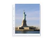 Print File Archival Photo Pages Holds Two 8.5 x 11 Prints Pack of 25