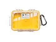 Pelican 1020 Micro Hard Case Clear Yellow
